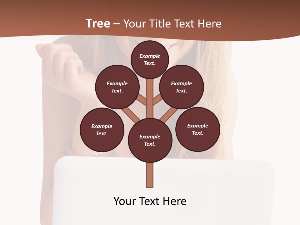 Front Face Fashion PowerPoint Template