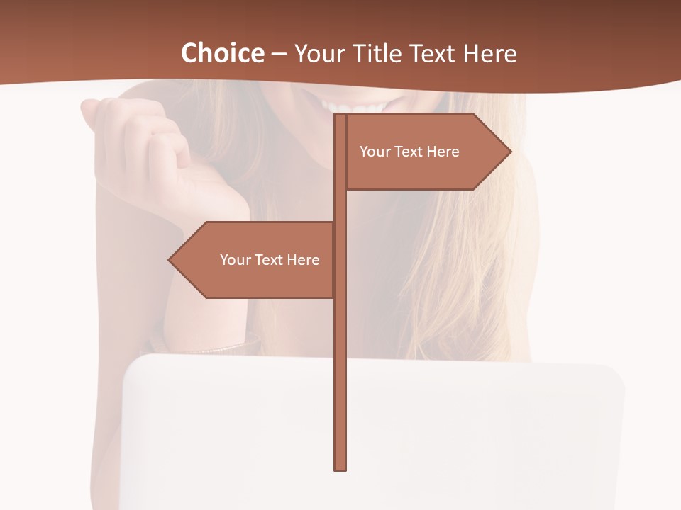 Front Face Fashion PowerPoint Template