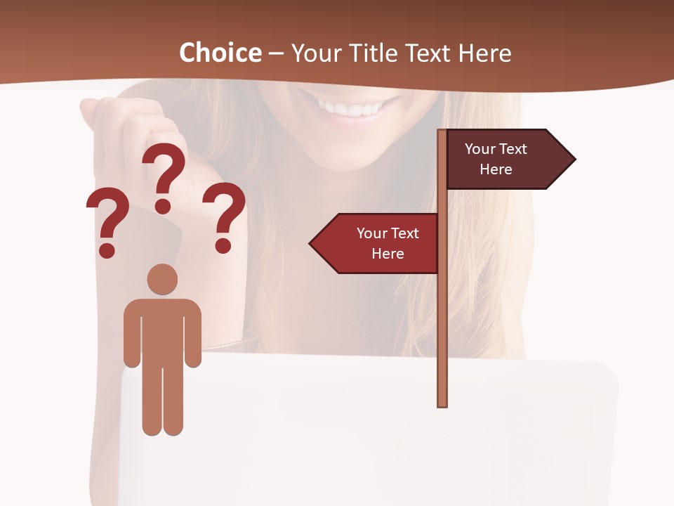 Front Face Fashion PowerPoint Template