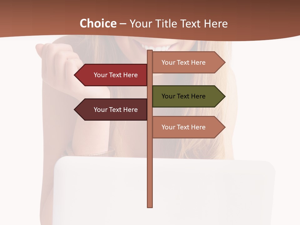 Front Face Fashion PowerPoint Template