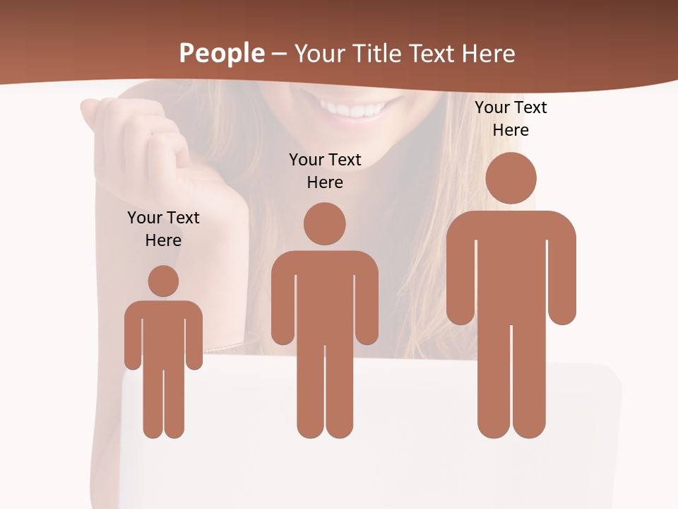 Front Face Fashion PowerPoint Template