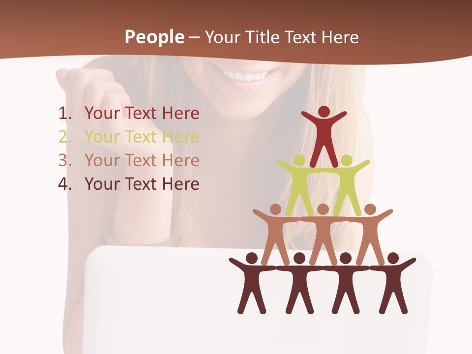 Front Face Fashion PowerPoint Template