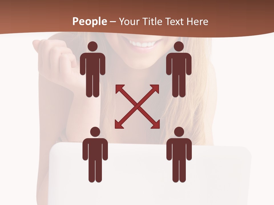 Front Face Fashion PowerPoint Template