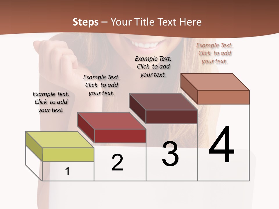 Front Face Fashion PowerPoint Template