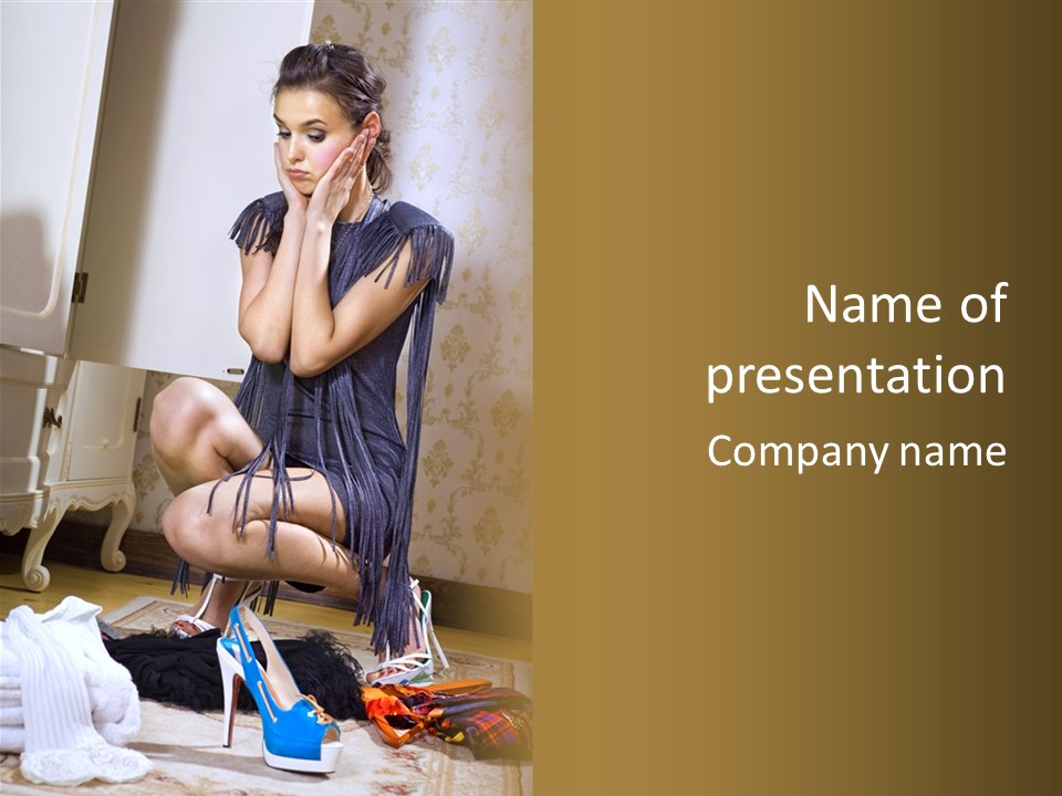 Clear Confusion Casual PowerPoint Template