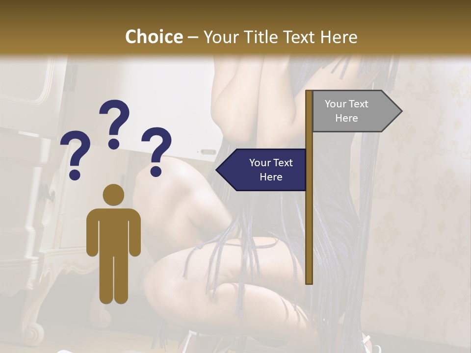 Clear Confusion Casual PowerPoint Template