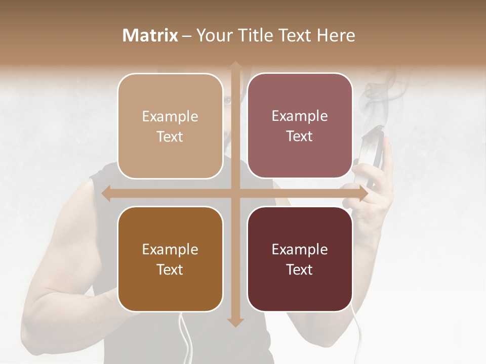 Hairstyle  Short PowerPoint Template