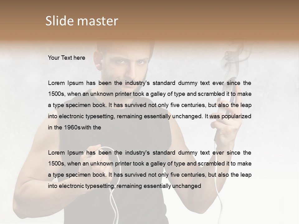 Hairstyle  Short PowerPoint Template