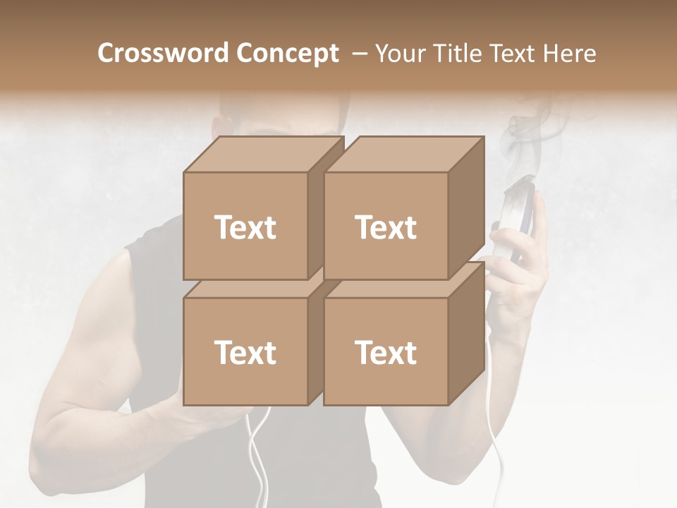 Hairstyle  Short PowerPoint Template