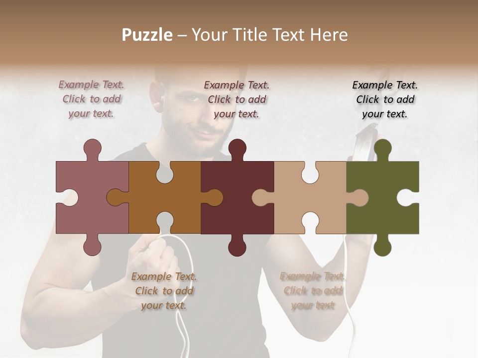 Hairstyle  Short PowerPoint Template