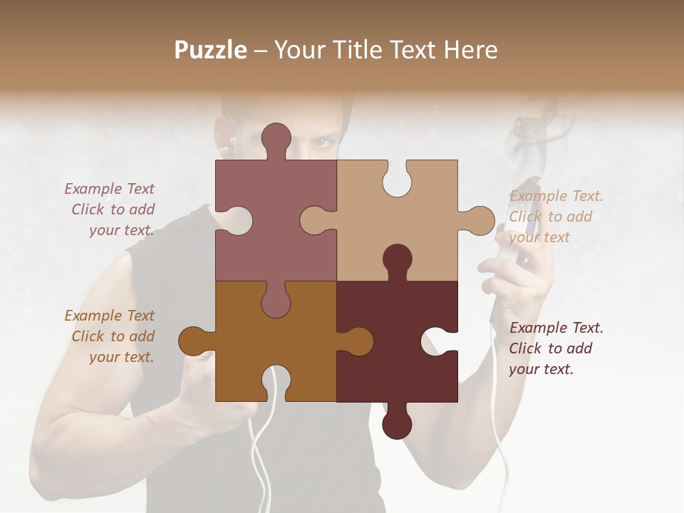 Hairstyle  Short PowerPoint Template