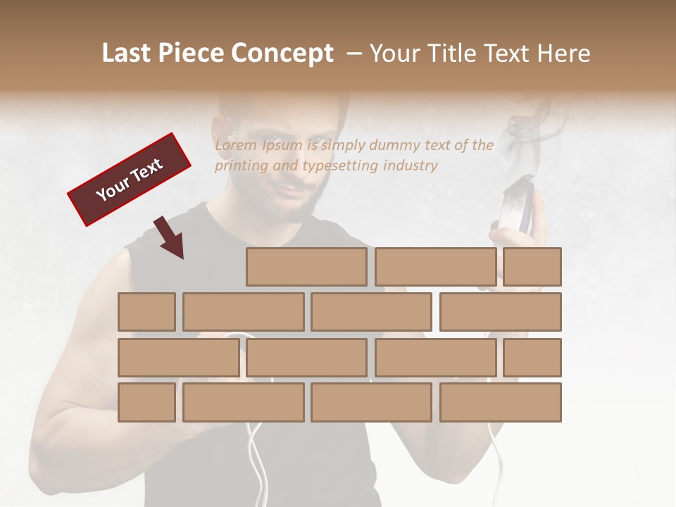 Hairstyle  Short PowerPoint Template