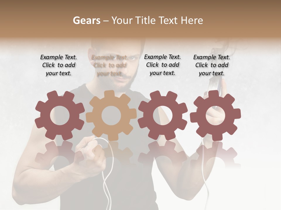 Hairstyle  Short PowerPoint Template