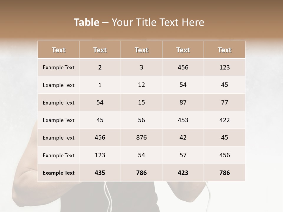 Hairstyle  Short PowerPoint Template