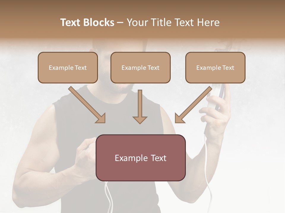 Hairstyle  Short PowerPoint Template