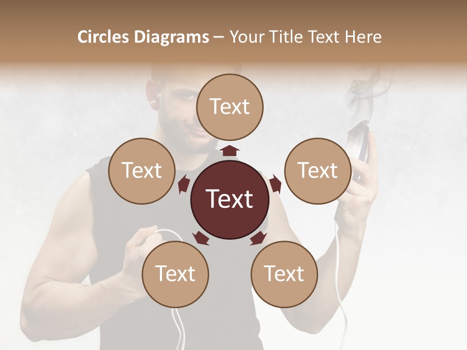 Hairstyle  Short PowerPoint Template