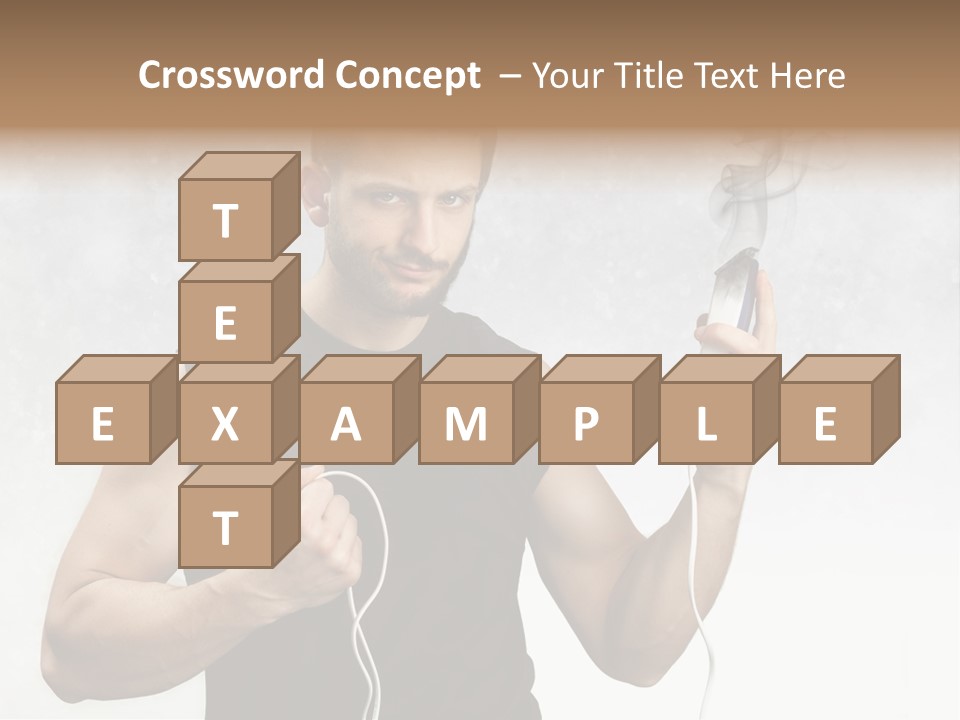 Hairstyle  Short PowerPoint Template