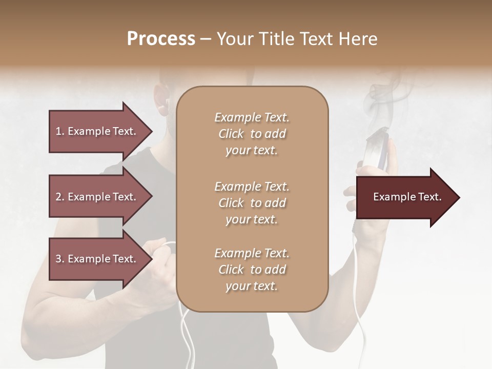 Hairstyle  Short PowerPoint Template