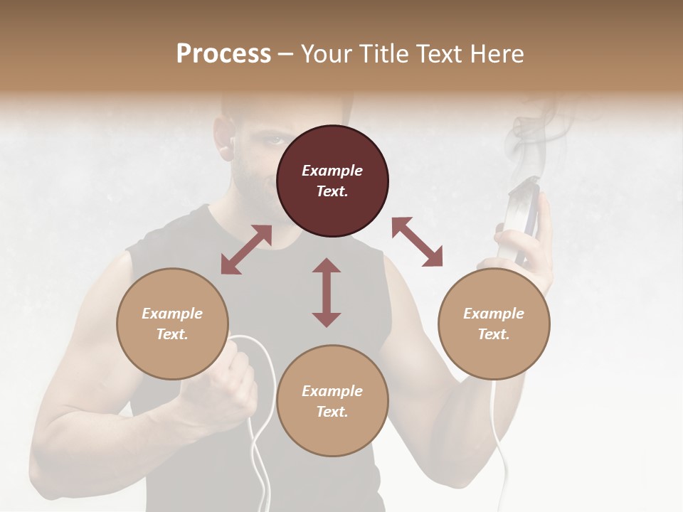 Hairstyle  Short PowerPoint Template