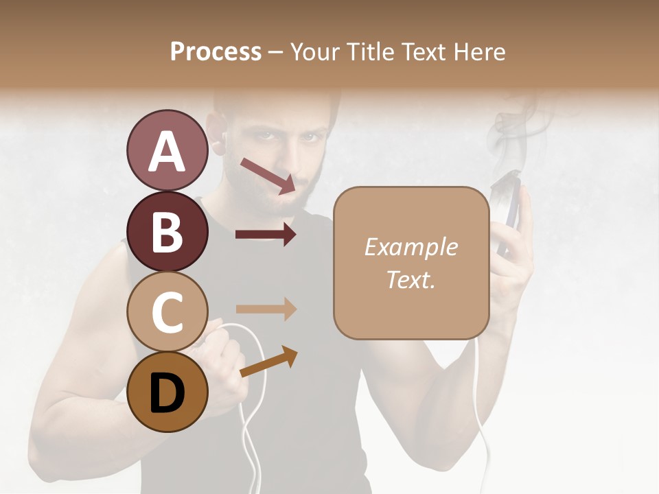 Hairstyle  Short PowerPoint Template