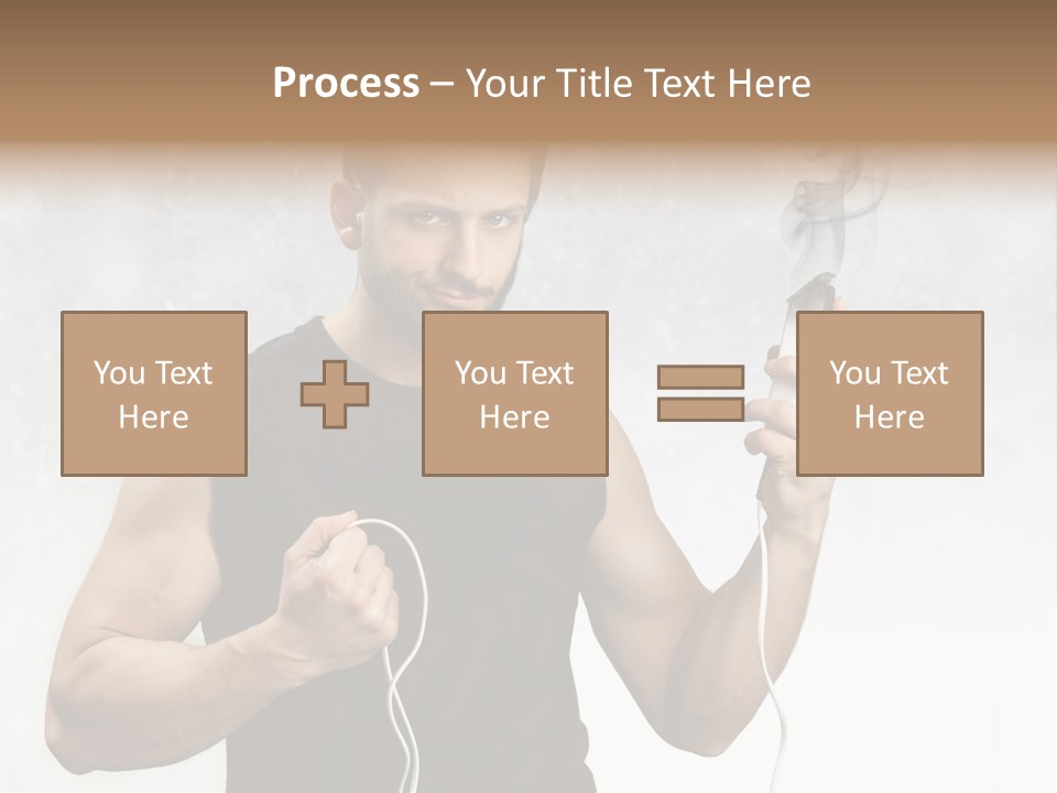 Hairstyle  Short PowerPoint Template