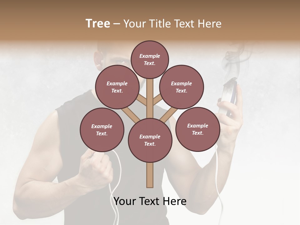 Hairstyle  Short PowerPoint Template