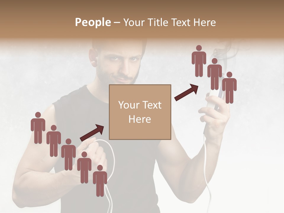 Hairstyle  Short PowerPoint Template