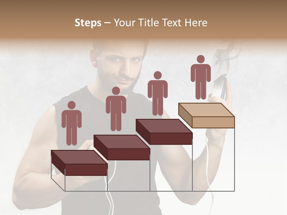 Hairstyle  Short PowerPoint Template