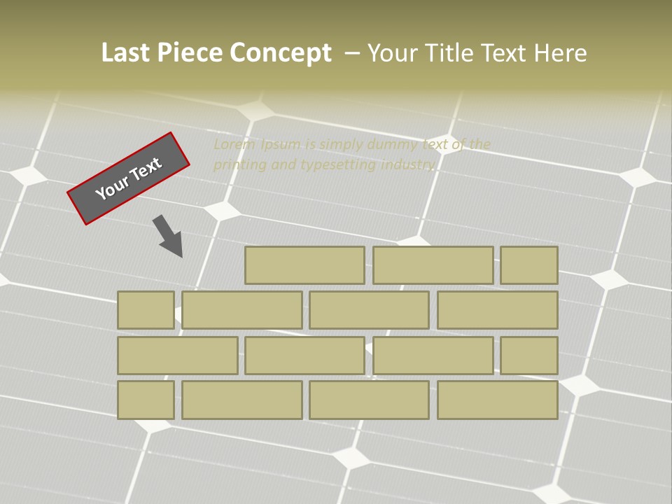 Roof Sun Ecology PowerPoint Template