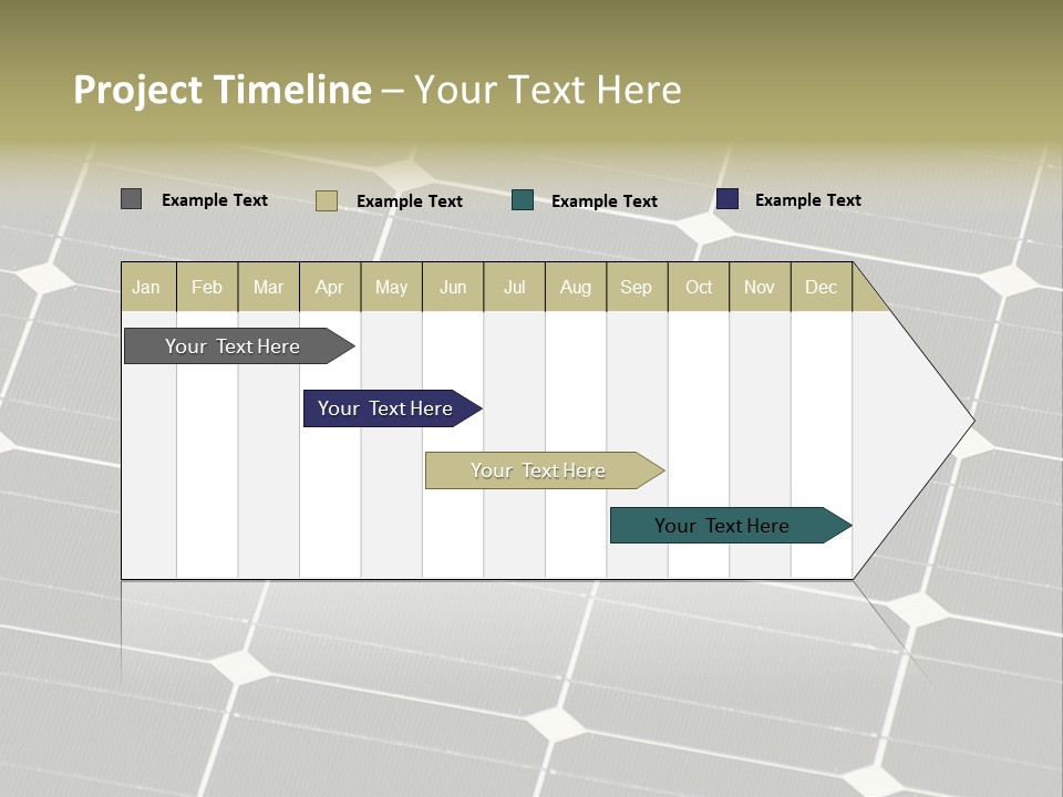 Roof Sun Ecology PowerPoint Template