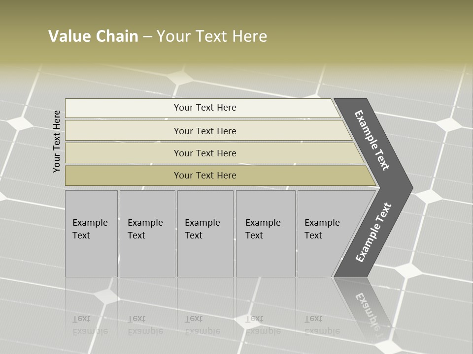 Roof Sun Ecology PowerPoint Template
