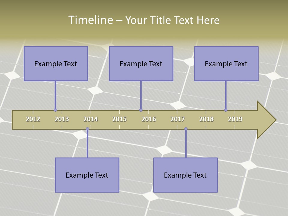 Roof Sun Ecology PowerPoint Template