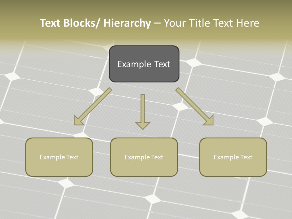 Roof Sun Ecology PowerPoint Template
