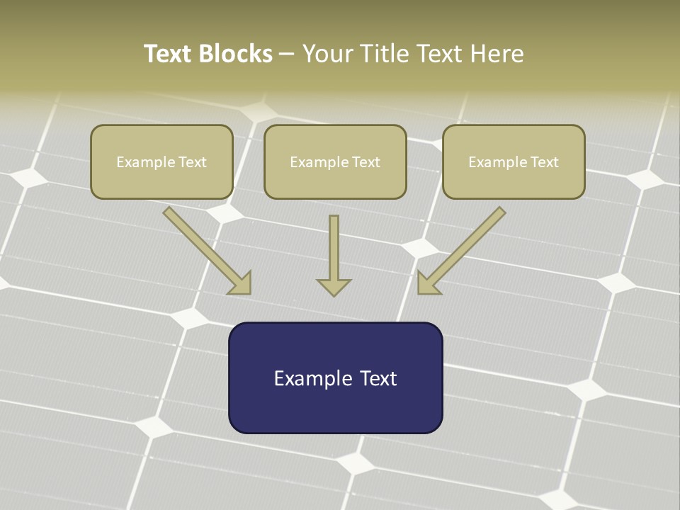 Roof Sun Ecology PowerPoint Template