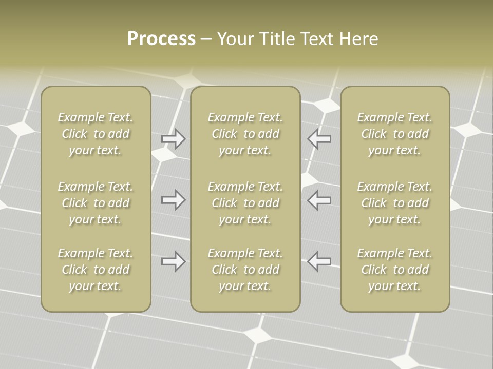 Roof Sun Ecology PowerPoint Template