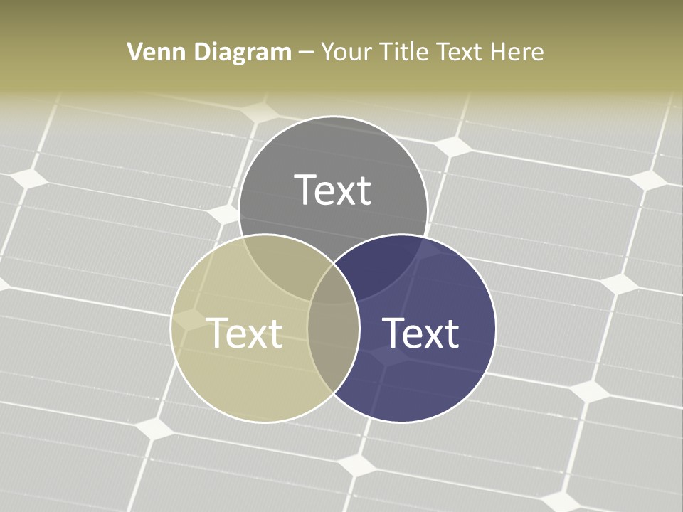 Roof Sun Ecology PowerPoint Template