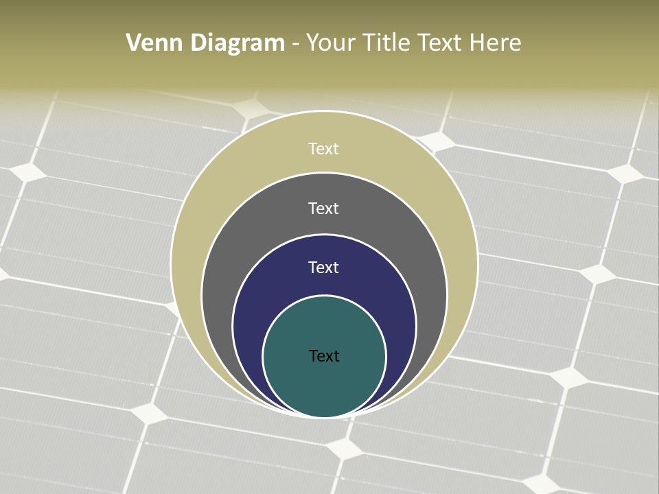Roof Sun Ecology PowerPoint Template