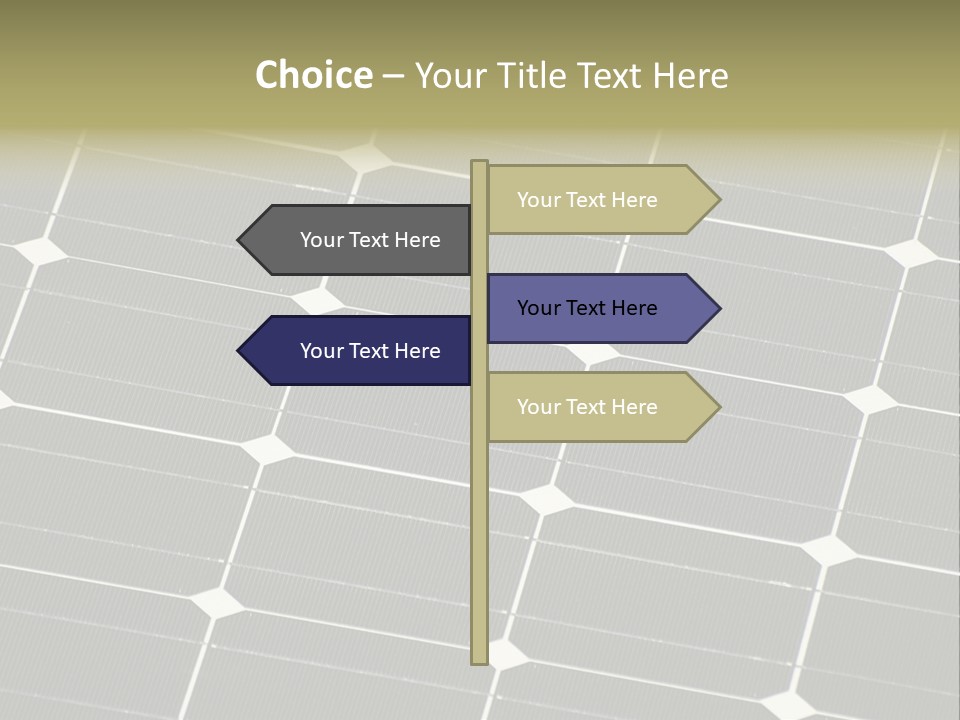 Roof Sun Ecology PowerPoint Template
