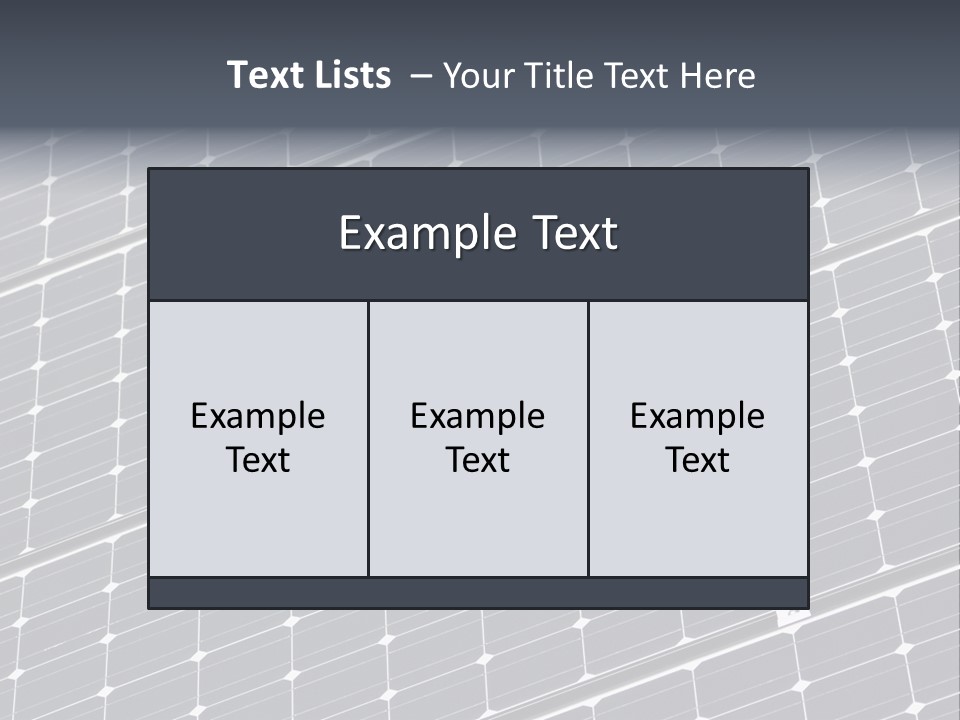 Electrical Electricity Environment PowerPoint Template