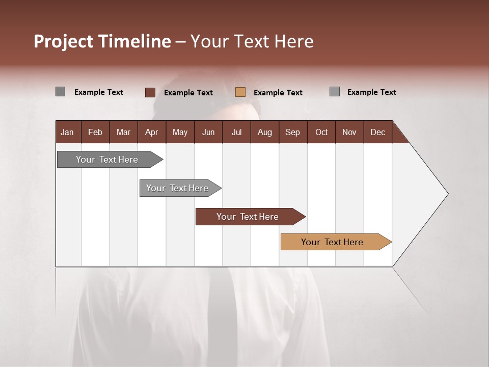 Smoke Beard Cigarette PowerPoint Template