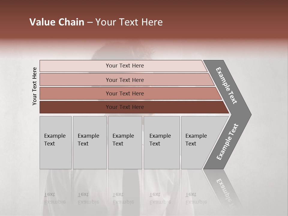 Smoke Beard Cigarette PowerPoint Template