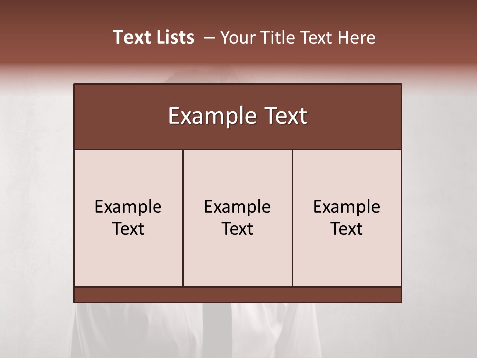 Smoke Beard Cigarette PowerPoint Template