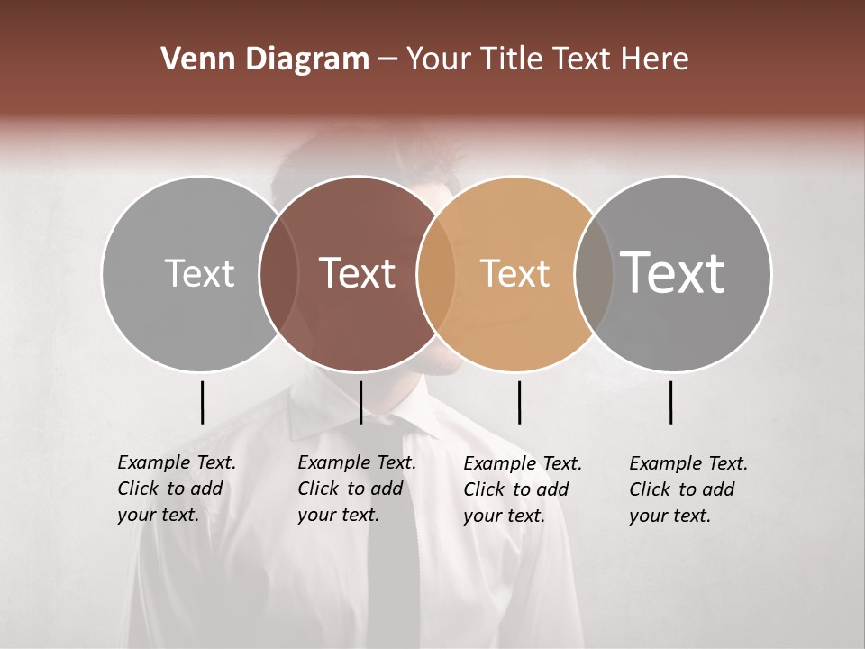 Smoke Beard Cigarette PowerPoint Template