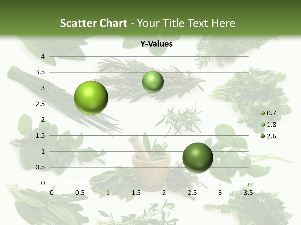 Fresh Salvia Variation PowerPoint Template