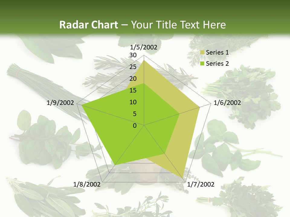 Fresh Salvia Variation PowerPoint Template