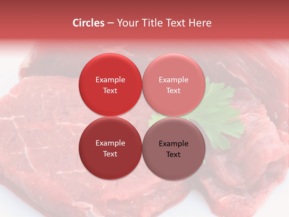 Barbecue Juicy Bouquet PowerPoint Template