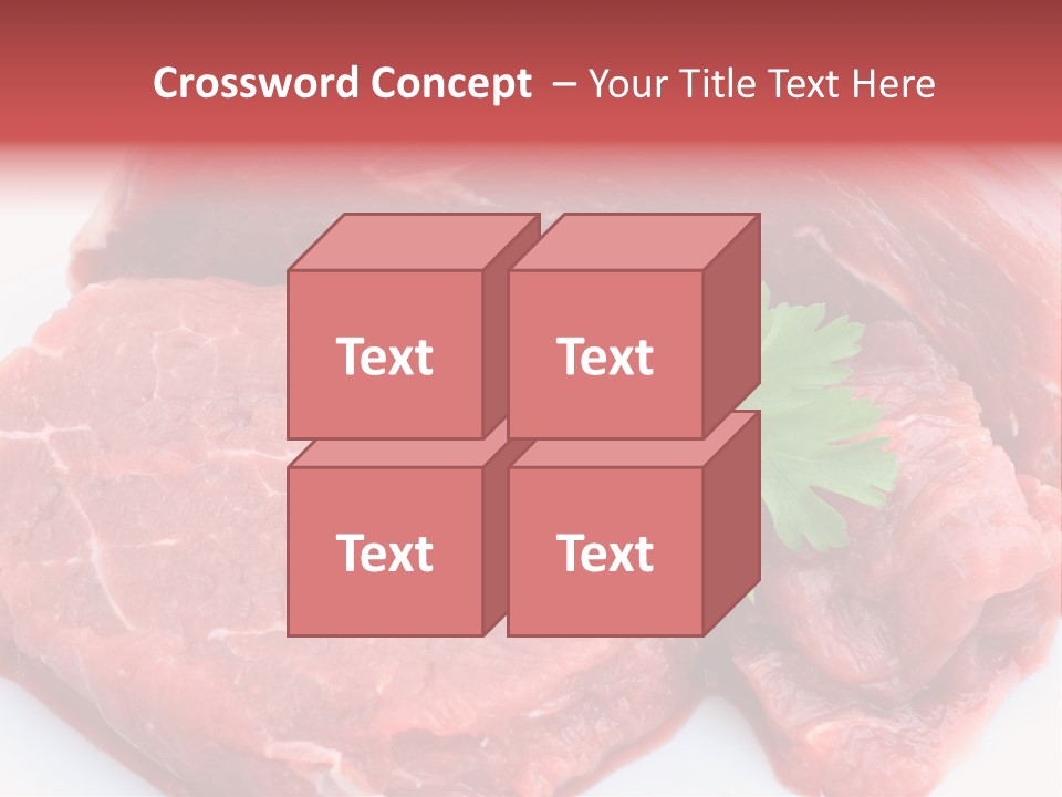 Barbecue Juicy Bouquet PowerPoint Template