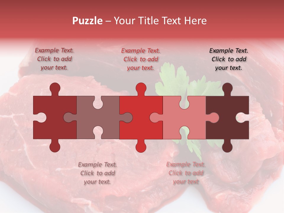 Barbecue Juicy Bouquet PowerPoint Template