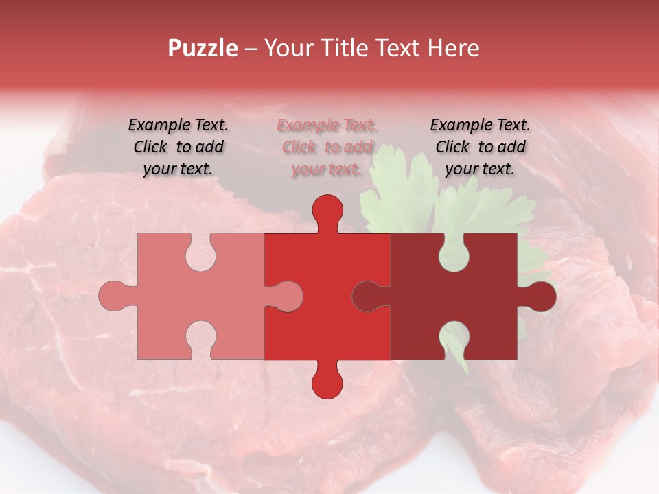 Barbecue Juicy Bouquet PowerPoint Template