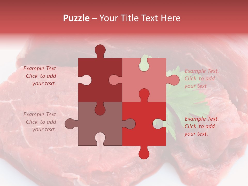 Barbecue Juicy Bouquet PowerPoint Template